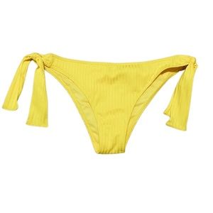 Yellow Abercrombie bikini bottoms